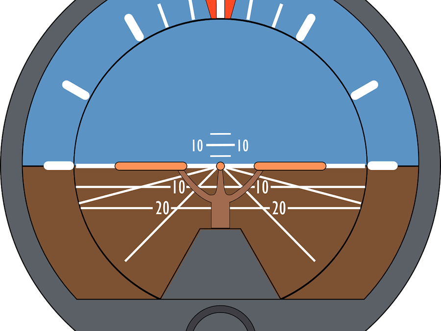 Artificial horizon by arduino