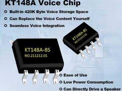 KT148A Sound Chip Quick Application Alarm Box Greeting Card
