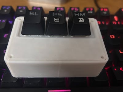 Voice-Controlled 3-Key AI Keyboard