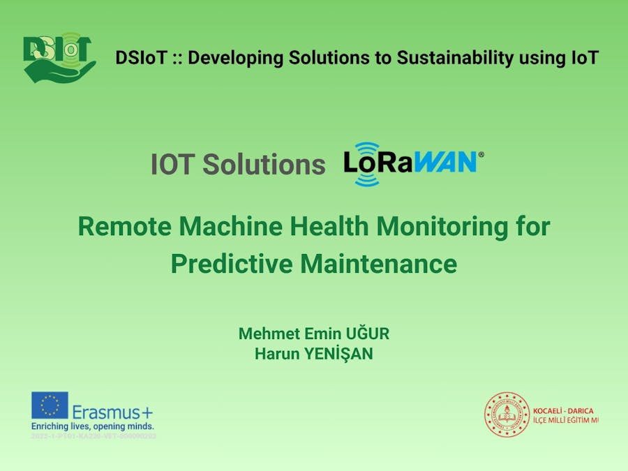 Remote Machine Health Monitoring for Predictive Maintenance