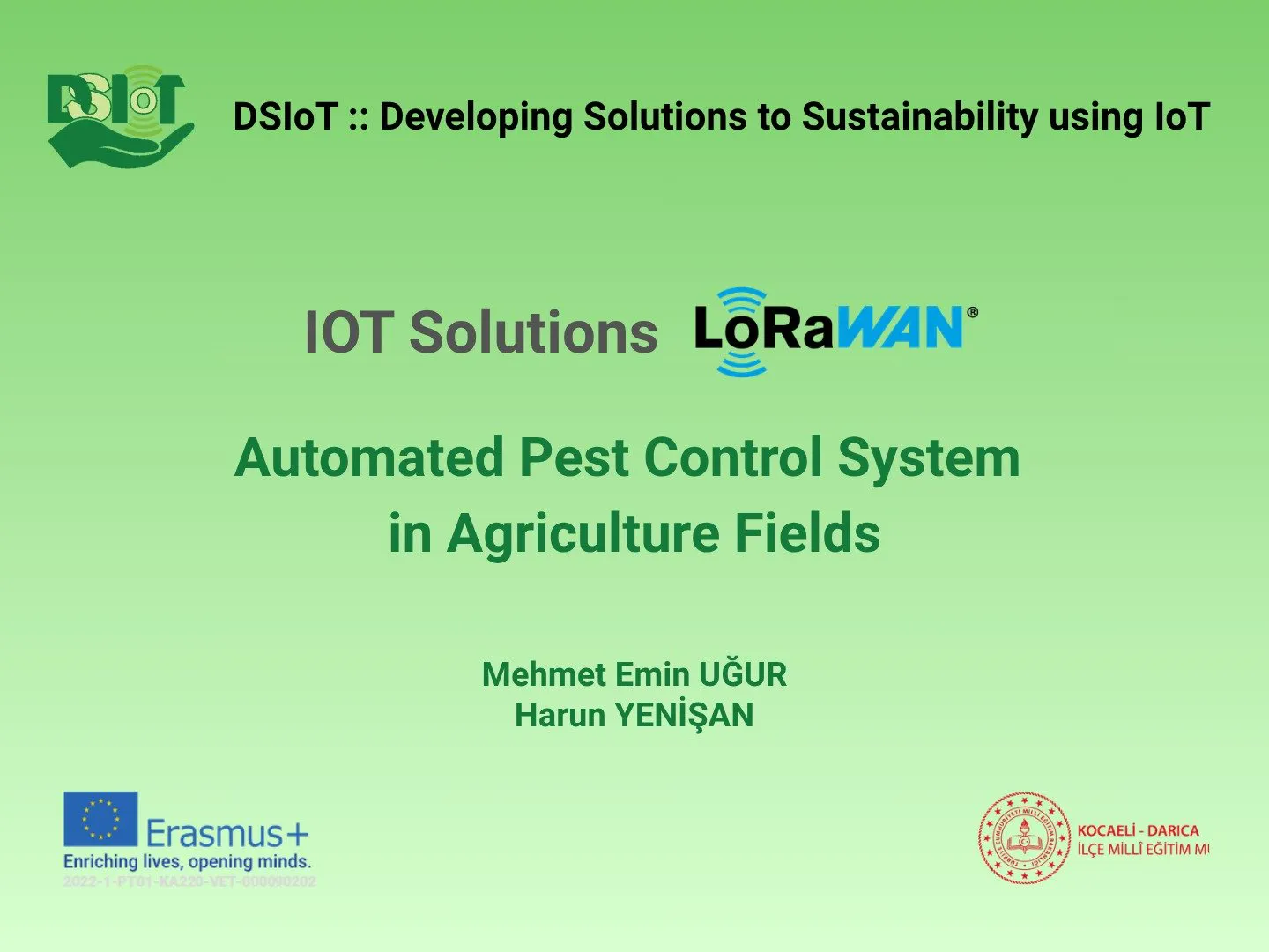 Automated Pest Control System in Agriculture Fields - Hackster.io