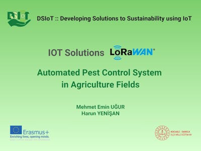 Automated Pest Control System in Agriculture Fields