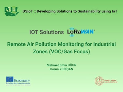 Remote Air Pollution Monitoring for Industrial Zones