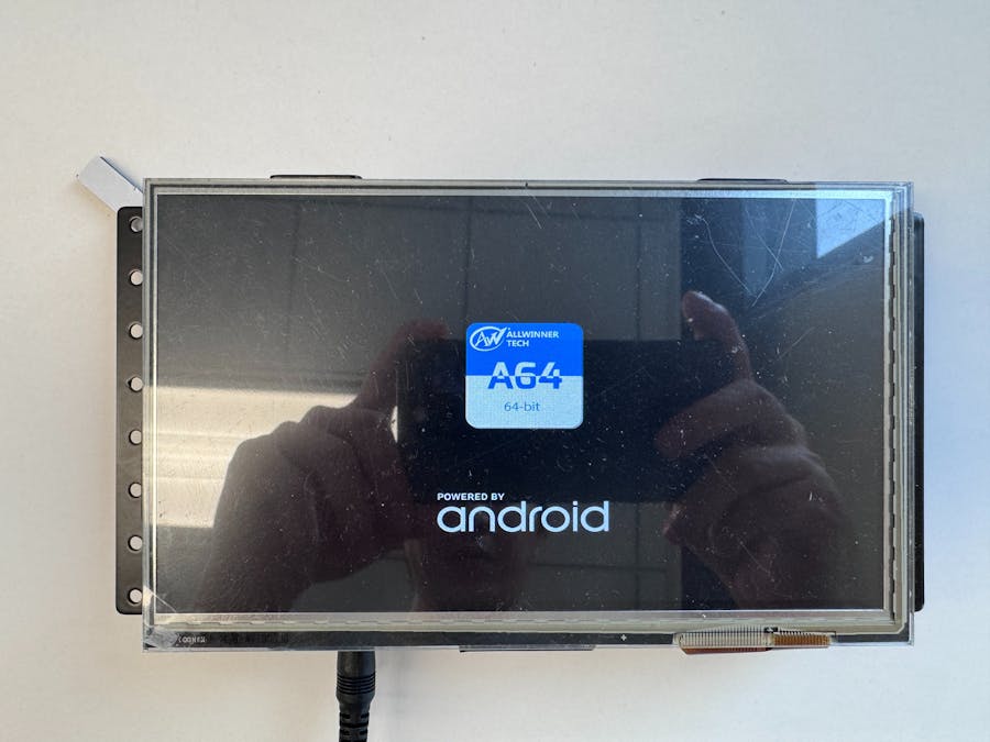 Turnkey Openframe Design with RK-Android-A64-11 + 7” TFT-LCD