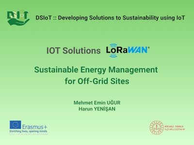Sustainable Energy Management for Off-Grid Sites