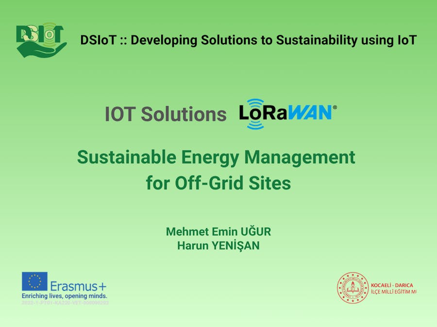 Sustainable Energy Management for Off-Grid Sites