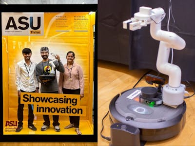 Student Team Case of Building Voice-Controlled Mobile Robot