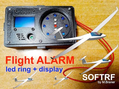 Flight ALARM Led Ring (stand alone ver. Arduino Nano ESP32)