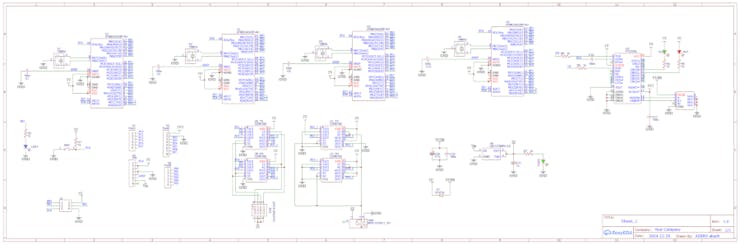Akash Asbro's Quad-C Packs Four Microchip ATmega328P