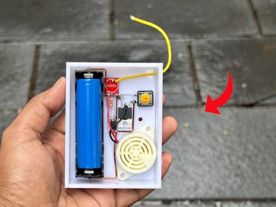 Invisible Touch Alarm System for Doors