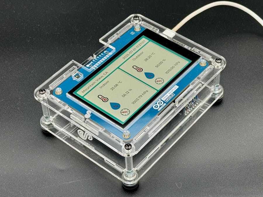 Weather Station with Indoor & Outdoor data