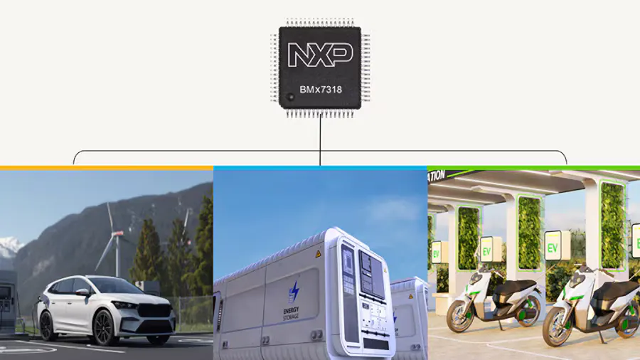 NXP Unveils Its Next-Generation 18-Channel BMx7318/7518 Battery