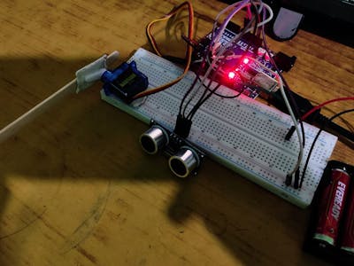 Automatic Gate Opener with Arduino and Servo Motor