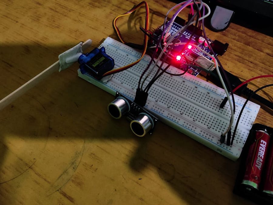 Automatic Gate Opener with Arduino and Servo Motor