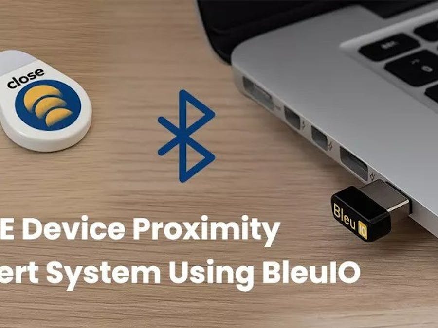 BLE Device Proximity Alert System Using BleuIO