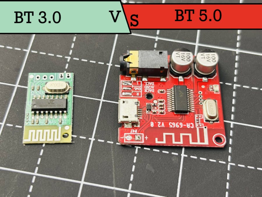 Comparison of Audio Bluetooth 3.0 and 5.0