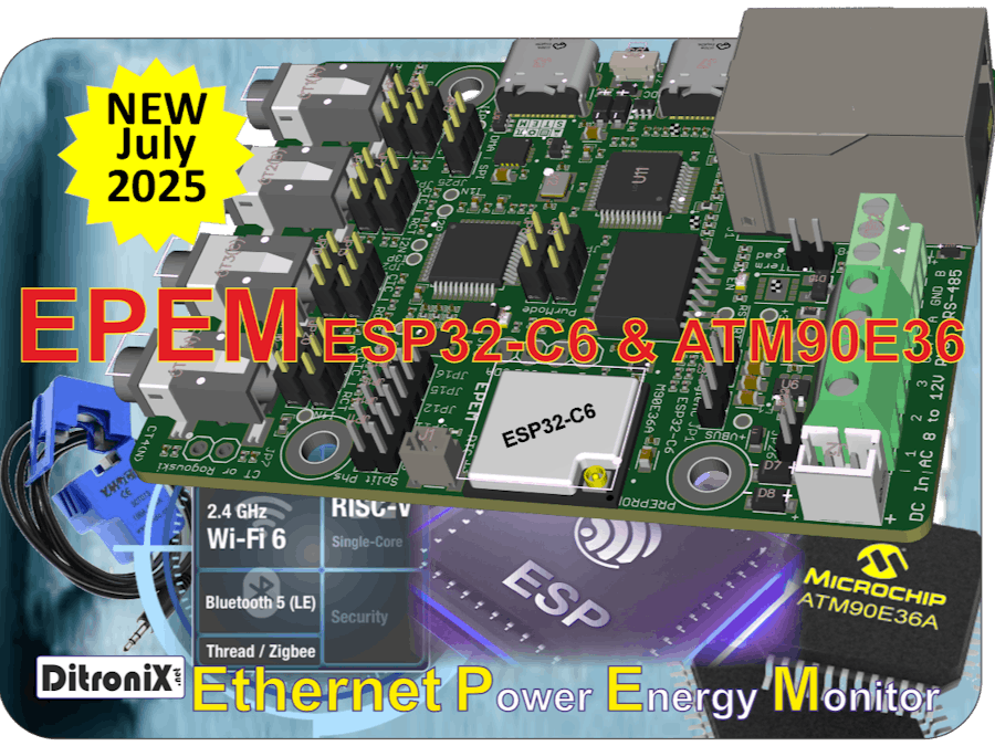 EPEM Ethernet Power Energy Monitor