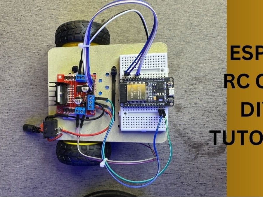 How to Make an ESP32 RC Car DIY in 10 Steps – Complete Guide