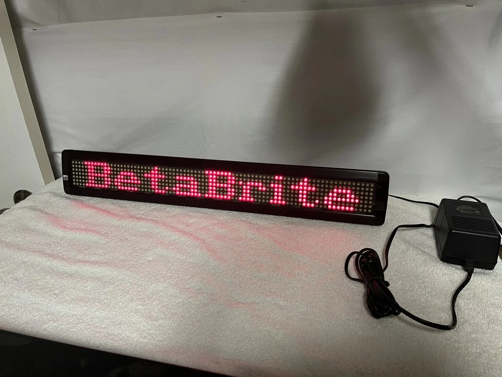 My old betabrite controlled with esp8266 - Hackster.io