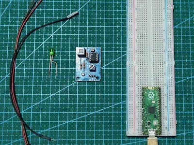 LDR with Raspberry PI PICO |raspi pico LDR Sensor