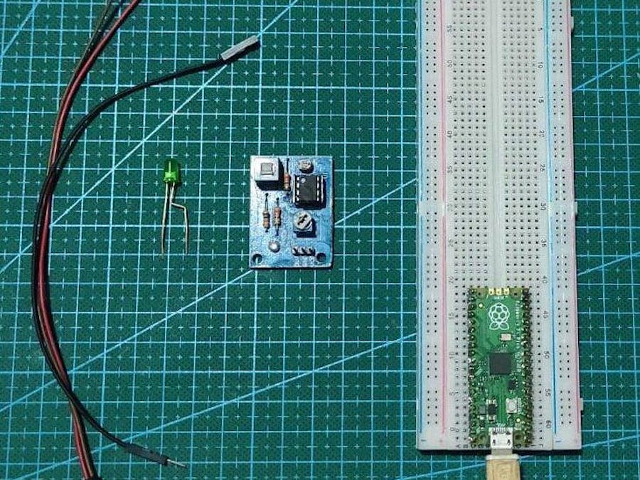 LDR with Raspberry PI PICO |raspi pico LDR Sensor