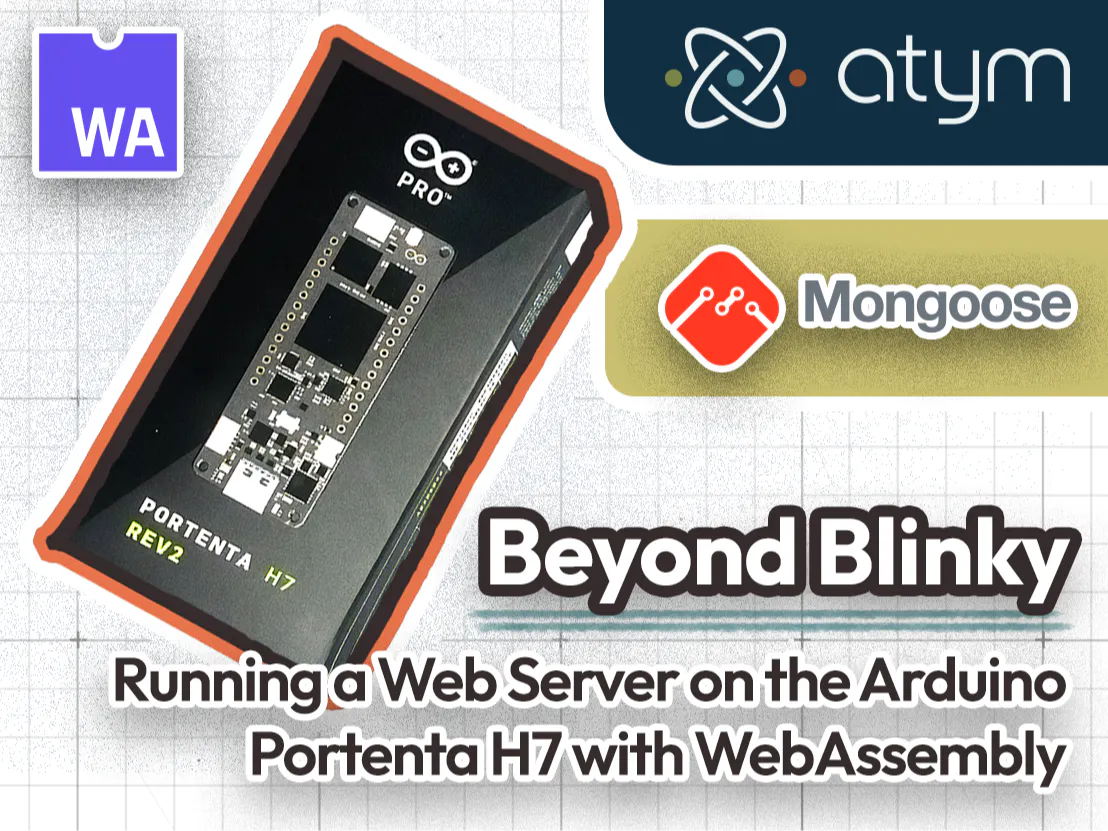 Run a Web Server on the Arduino Portenta H7 with WebAssembly - Hackster.io