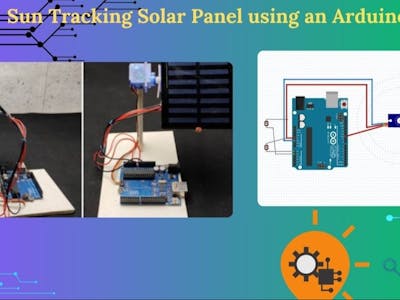 Sun Tracking Solar Panel using an Arduino