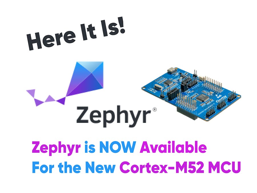 Here it is! Zephyr is now available for the G32R501