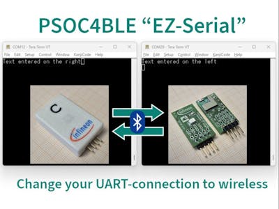 PSOC4BLE “EZ-Serial”