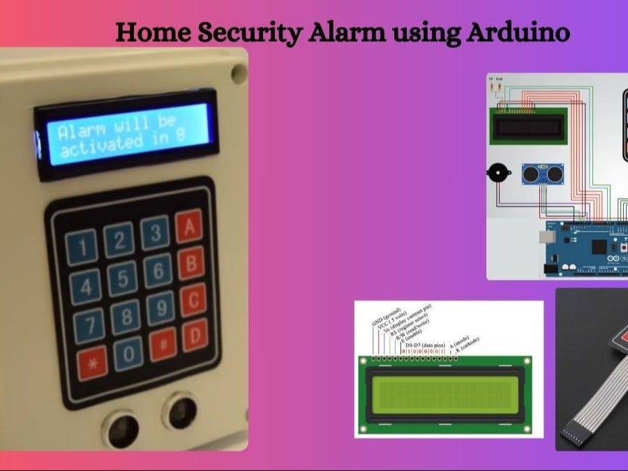 Home Security Alarm using Arduino