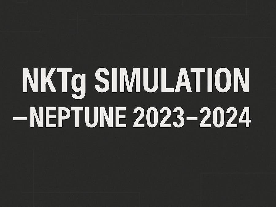 NKTg Law: Simulating Neptune's Orbit Using NASA Data