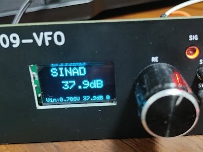 SINAD INDICATOR for 12dB SINAD