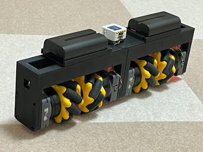 Roller485 Mecanum-Wheel Balancing Robot