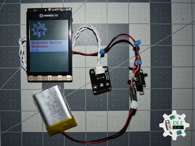 Project #30 - UNIHIKER - Magnetic Sensor - Mk17