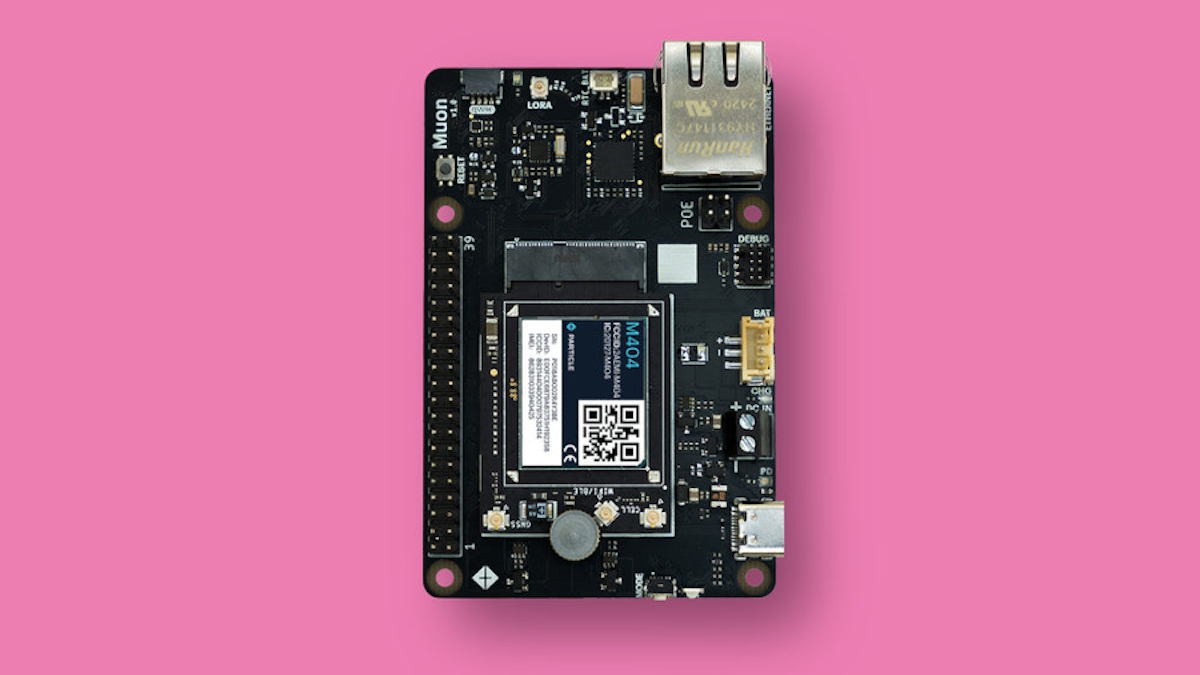 hackster.io - Particle's Multi-Radio Muon Gets a Raspberry Pi-Like Redesign, Both Variants Now Available