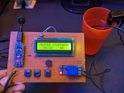 Smart water heater Arduino Projects Smart water heater using