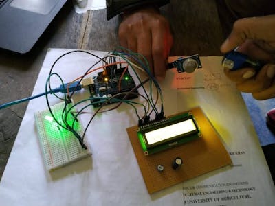 LPG Gas leakage detector using arduino | Arduino Project