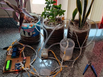 Automatic plant watering project using Arduino |Arduino smar