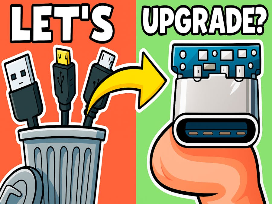 Turn Your Old Laptop Charger Into USB-C charger!