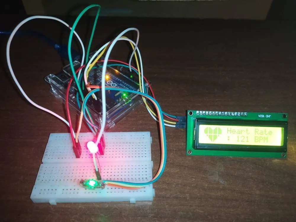 Heart Beat Sensor Using Arduino| BPM Monitor with Arduino - Hackster.io