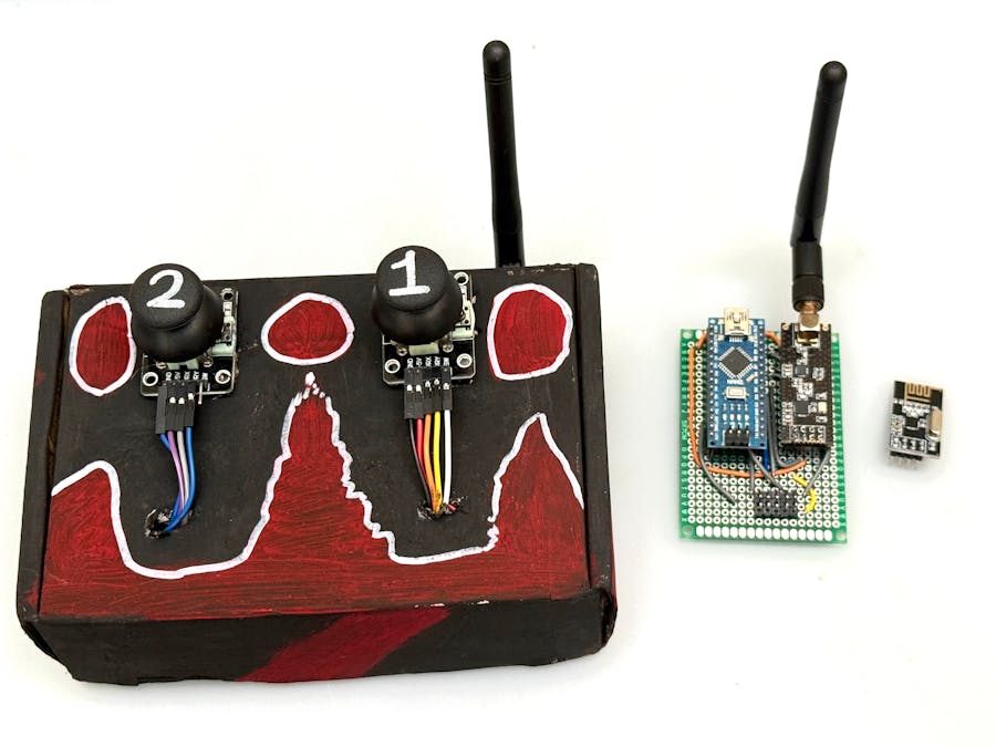 Arduino 8 Channel RC Controller with 5km+ Range, Expo & Trim