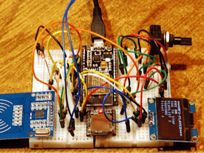 MP3 Player with RFID