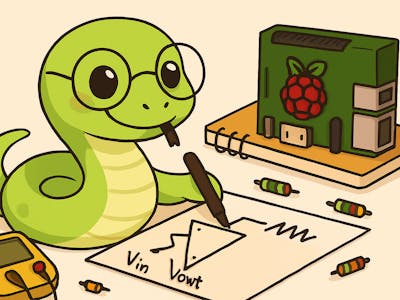 Circuit Schematic Visualizer Using Python and Schemdraw