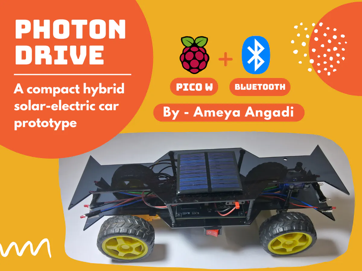 Photon Drive — Intelligent IoT-Based Solar Car - Hackster.io