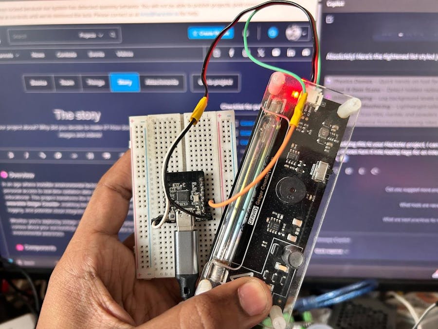 Radiation Mapper Using DFRobot Beetle ESP32-C6