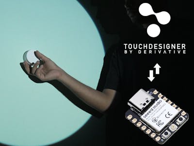 Touch Designer Wireless Controller With XIAO ESP32