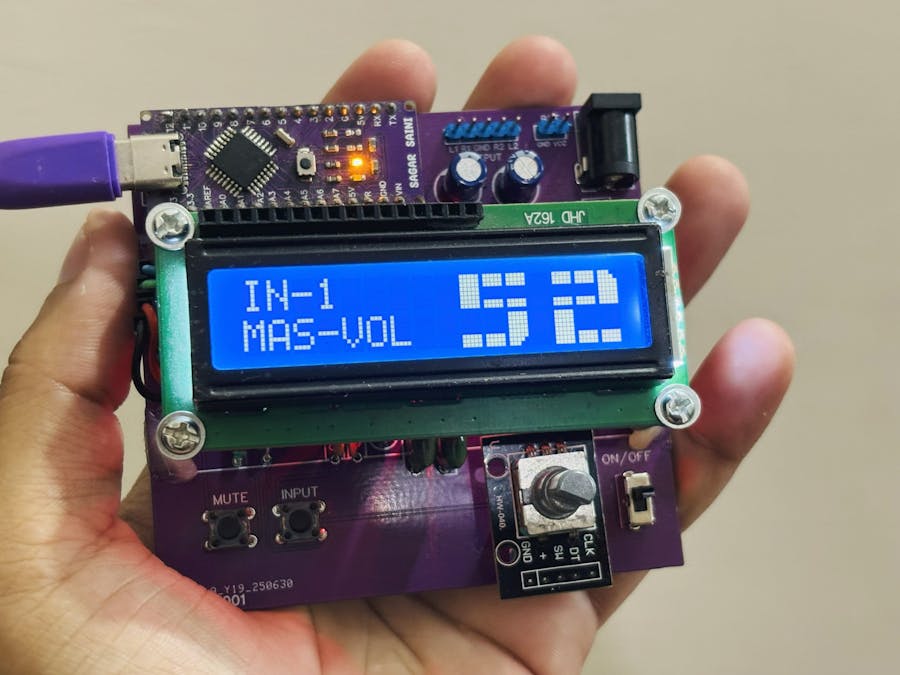 More Bass Treble and Volume! With PT2313 DSP