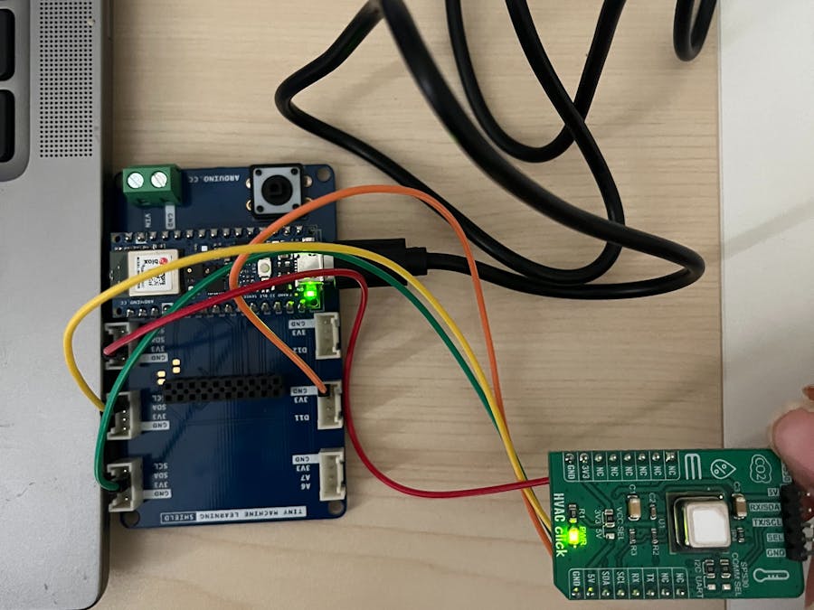 Smart Occupancy Detector with SCD41 CO₂ Sensor and ML