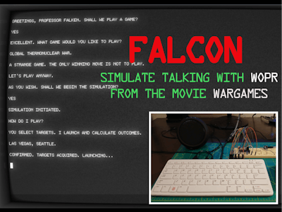 Simulate Talking With WOPR From the Movie WarGames