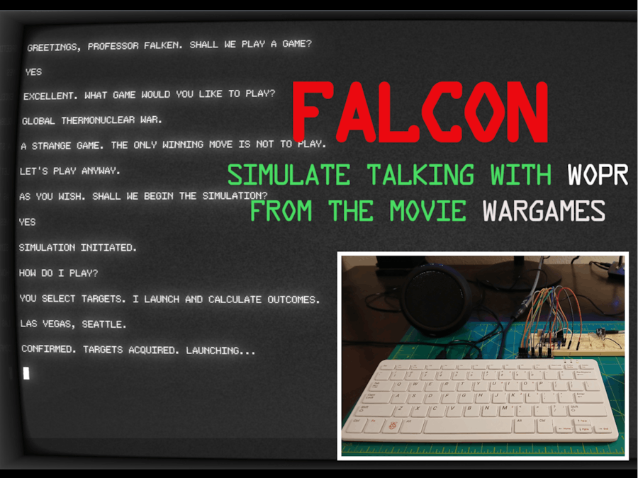 Simulate Talking With WOPR From the Movie WarGames